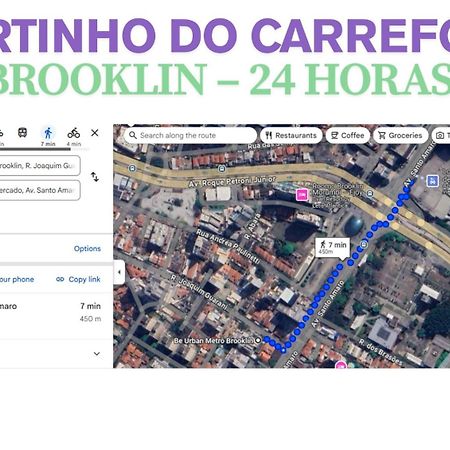 Studio - Brooklin - Consulado Americano เซาเปาโล ภายนอก รูปภาพ
