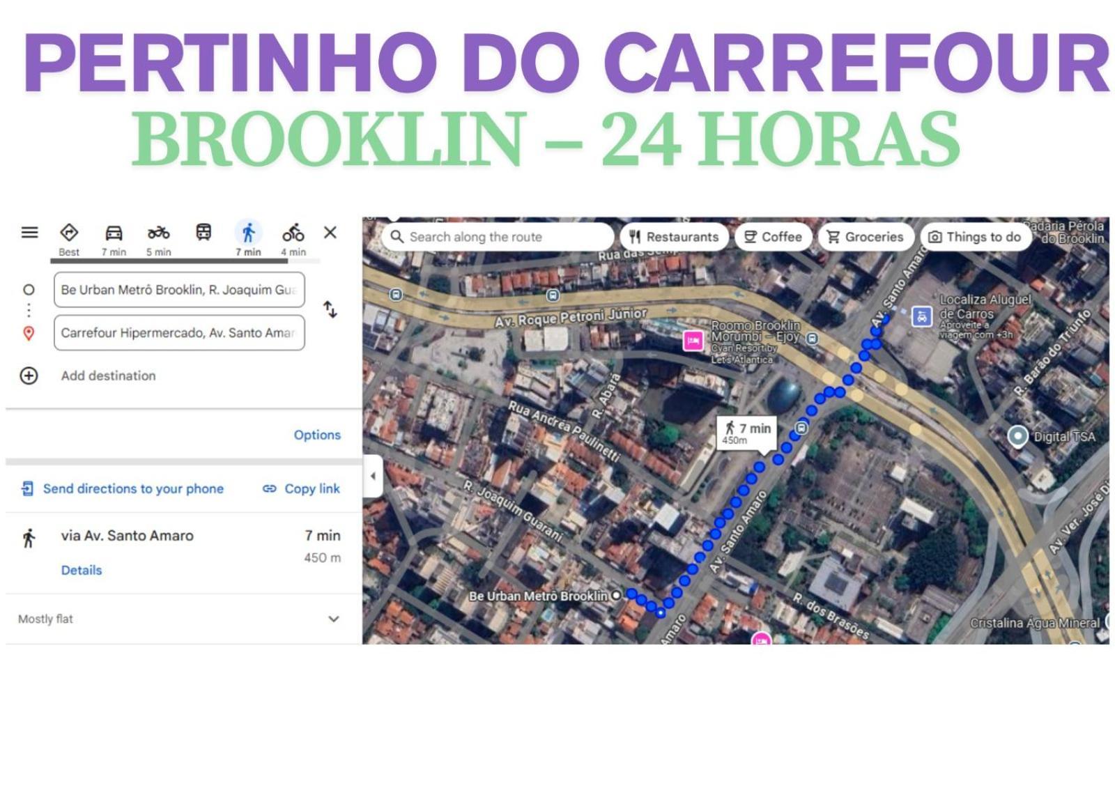 Studio - Brooklin - Consulado Americano เซาเปาโล ภายนอก รูปภาพ