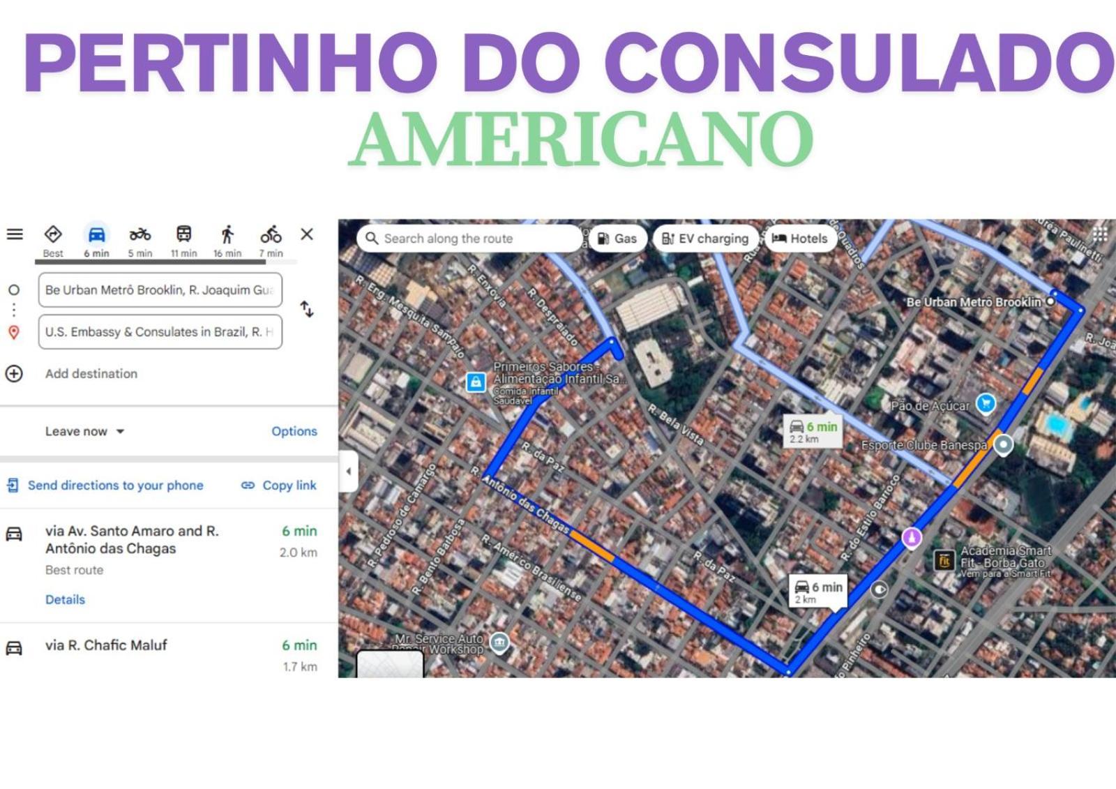 Studio - Brooklin - Consulado Americano เซาเปาโล ภายนอก รูปภาพ